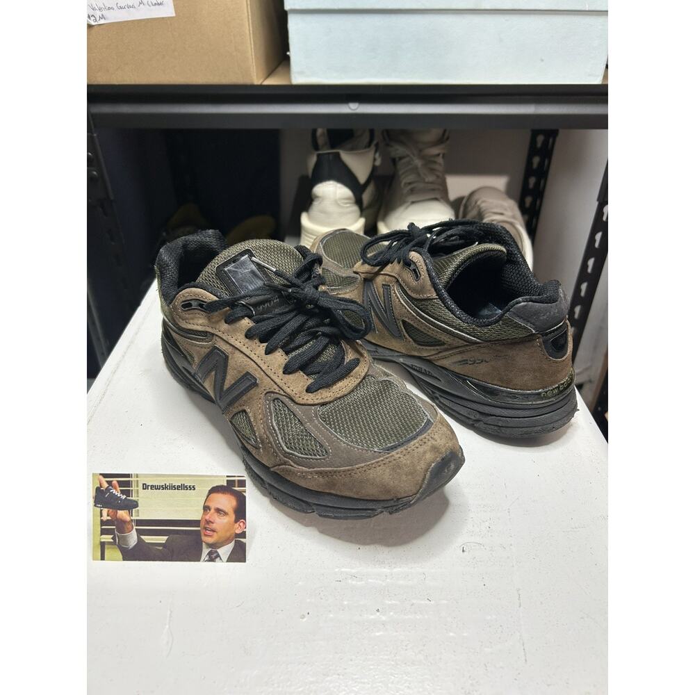 M990MG4 New Balance 990 Military Green Size 10D Men’s Running Shoes